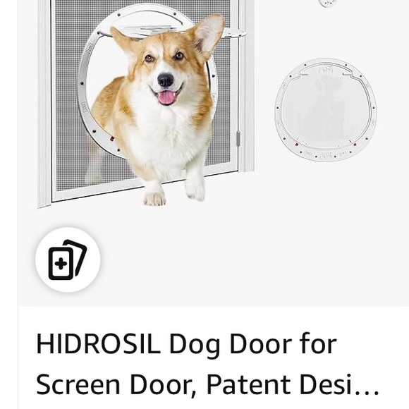 Pet Screen Door with Dog and Cat Design - Picture 9 of 9